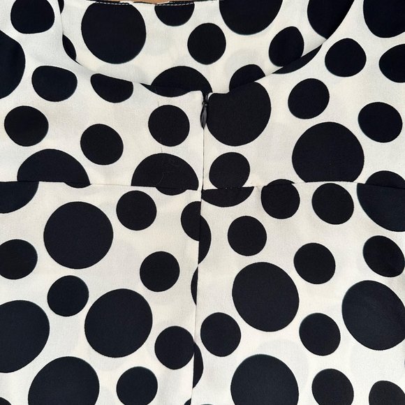 NWT Zara Studio Polka Dot Sleeveless Mini Dress Low Back Sz XS - Picture 13 of 14